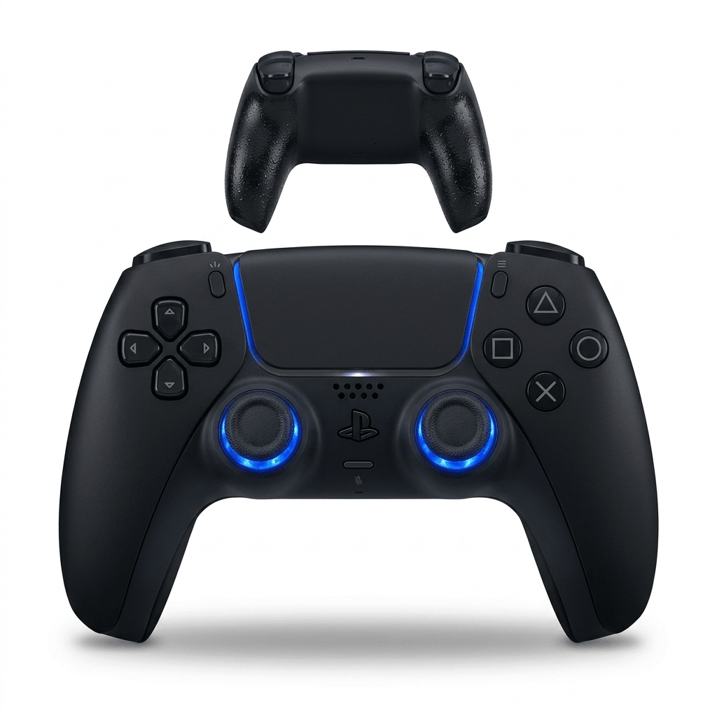 PS5 Lux Custom Controller – schwarz/LED | Certified