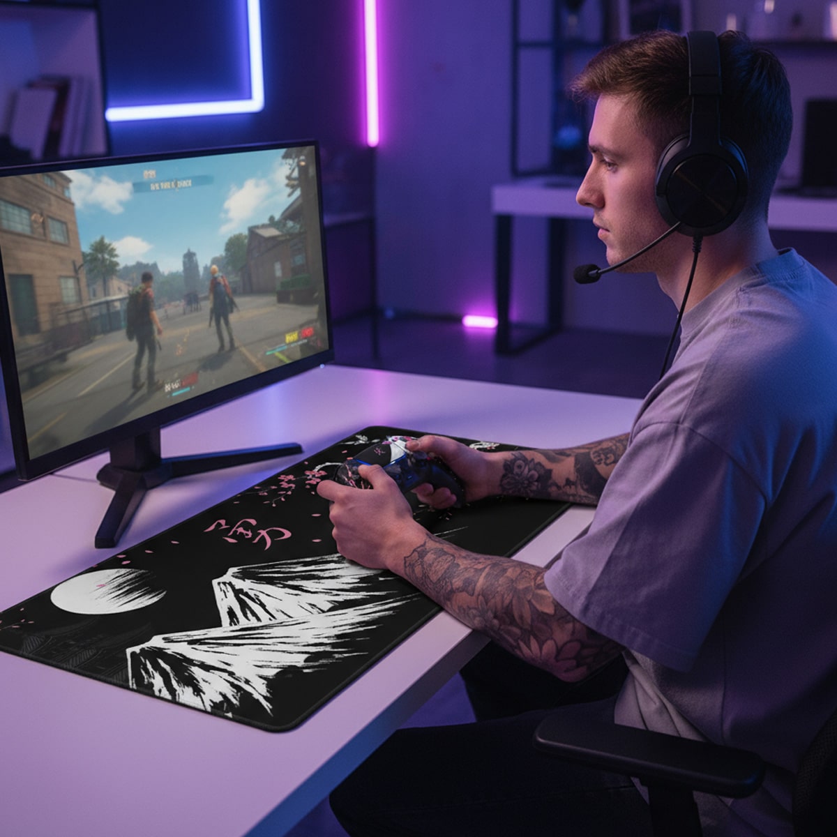 PS5 LUX Sakura Black
