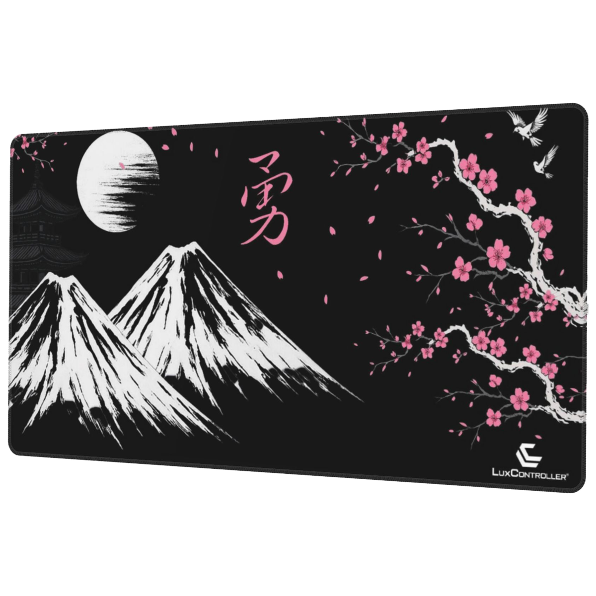 LuxPad® XXL Sakura Premium Gaming Mousepad - Ohne Beleuchtung