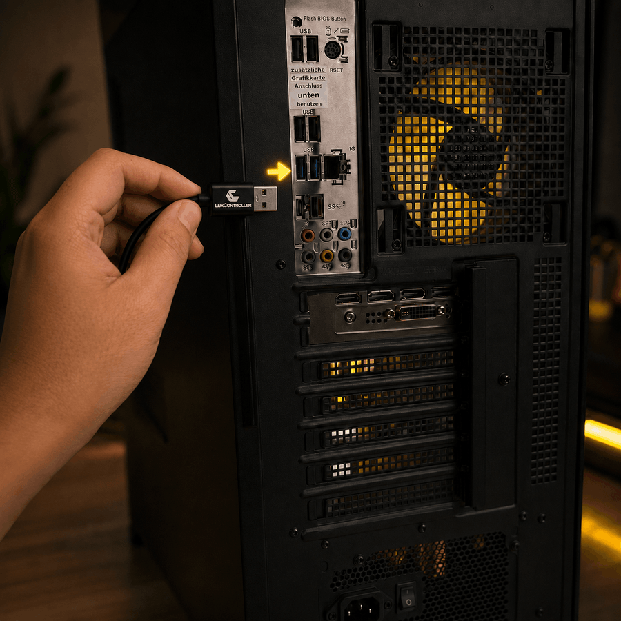 USB-A → PC