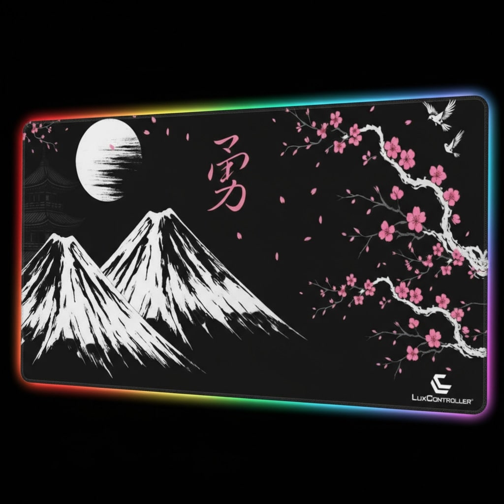LuxPad® XXL Sakura Premium Gaming Mousepad