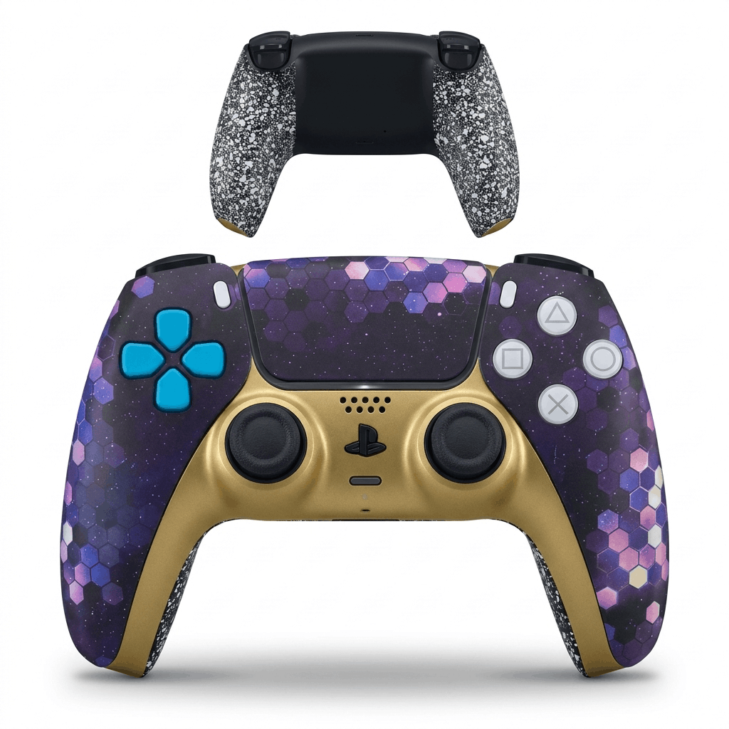 PS5 Lux Custom Controller – Galaxy Gold | Showroom