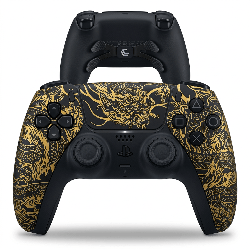 PS5 Lux Custom Controller – MK Dragon Pro | Certified