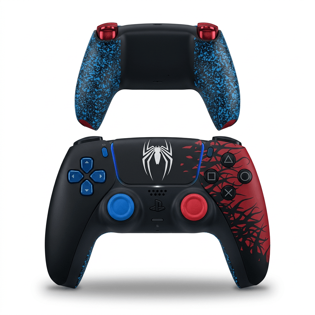 PS5 Lux Custom Controller – Spider | Showroom